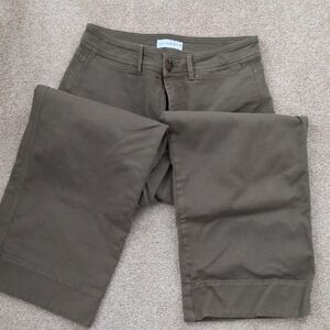 LOFT Curvy high Waist Wide-Leg Jeans